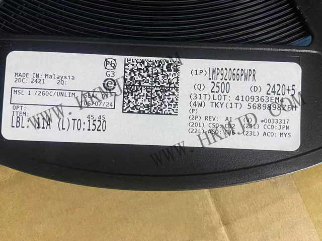供应（TI）LMP92066PWPR 双温控 DAC，16-HTSSOP