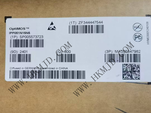 INFINEON IPP051N15N5 150V N 沟道 OptiMOS™ 5 功率 MOSFET 晶体管