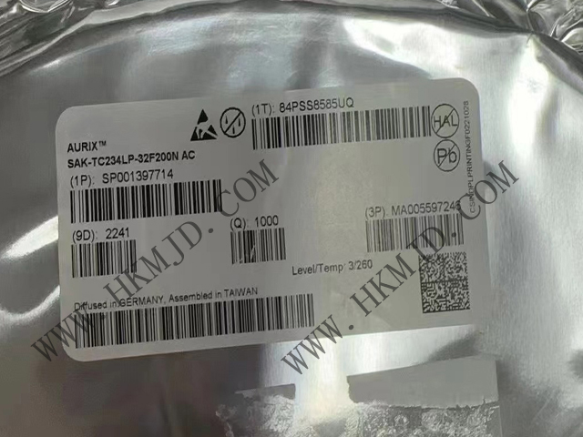 汽车微控制器_SAK-TC234LP-32F200N AC_32位单芯片微控制器