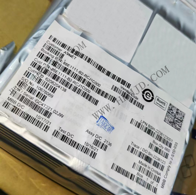 供应（Marvell）88E1111-B2-RCJ1C000千兆以太网收发器