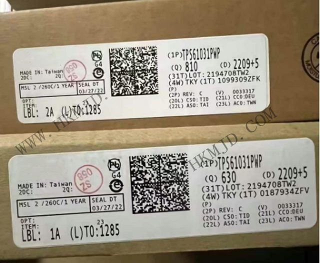 明佳达【出售】TPS61031PWP (TI) DC/DC 转换器——升压转换器