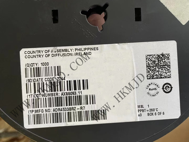 供应 ADI ADR4533BRZ 超低噪声高精度 3.3V 电压基准