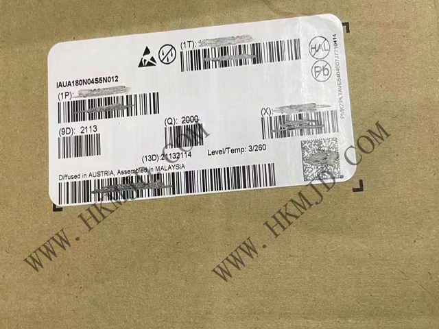 明佳达——供应 [Infineon] 汽车 MOSFET： AUA180N04S5N012 40V OptiMOS™ 5 功率晶体管