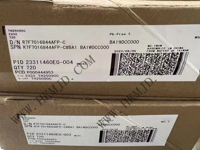 瑞萨微控制器 R7F7016844AFP-C 32 位单芯片 RH850/F1KM-S1 汽车 MCU