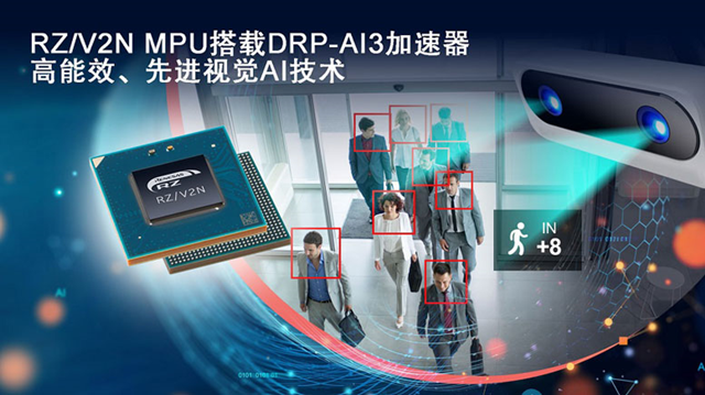 瑞萨推出集成DRP-AI加速器的RZ/V2N，扩展中端AI处理器阵容