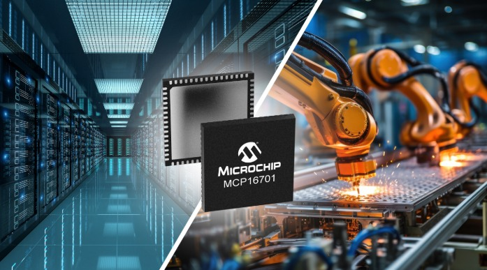 Microchip推出面向高性能AI、工业计算和数据中心应用的先进电源管理IC——MCP16701
