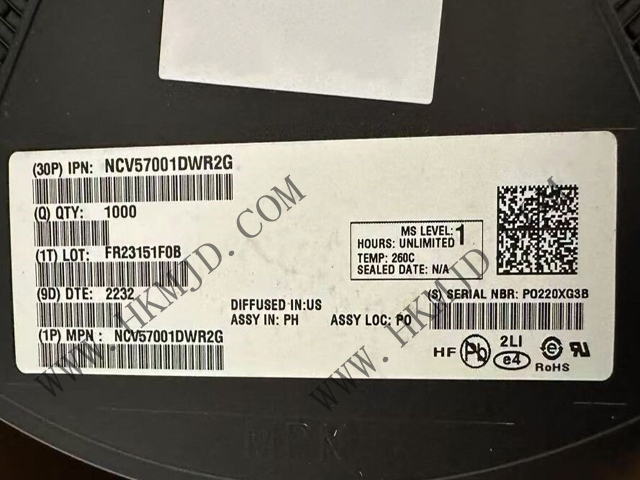 ON NCV57001DWR2G隔离式大电流单通道IGBT栅极驱动器