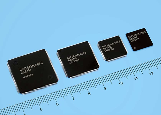 面向物联网应用！R5F564MLCDBG MCU集成4MB闪存和552KB SRAM