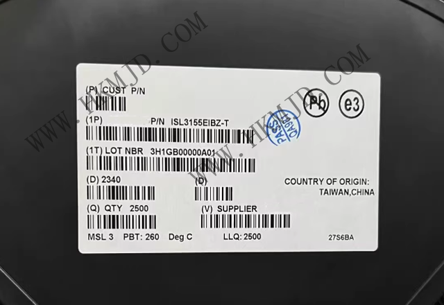 瑞萨电子 ISL3155EIBZ——高可靠性RS-485/RS-422收发器，带16kV ESD保护功能