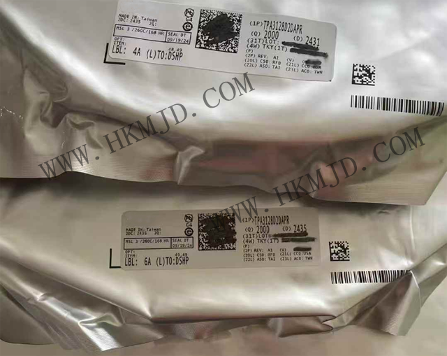 [供应] TI 音频放大器（TPA3128D2DAPR）30W 立体声模拟输入 D 类音频放大器