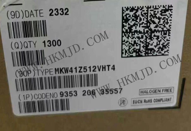 【现货供应】NXP MKW41Z512VHT4：高性能无线MCU SoC，支持BLE 4.2 & 802.15.4双模通信