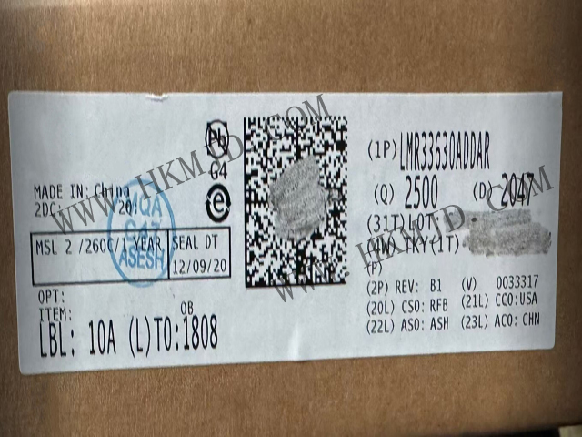 具有超低 EMI 的 TI LMR33630ADDAR 3A 同步降压转换器