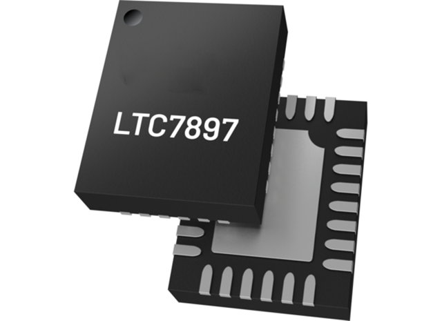 LTC7897RUFD同步降压控制器：140V、低 IQ、开关频率100kHz ~ 2.5MHz