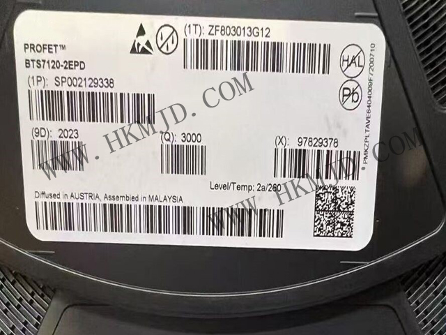 供应Infineon BTS7120-2EPD智能高侧电源开关，助力汽车与工业应用升级