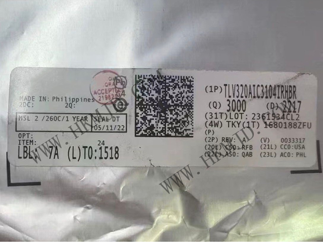 原厂正品！TI TLV320AIC3104IRHBR：低功耗立体声编解码器，93dB高信噪比