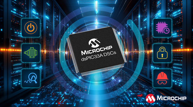 Microchip 升级其 dsPIC33A 数字信号控制器（DSC）产品线