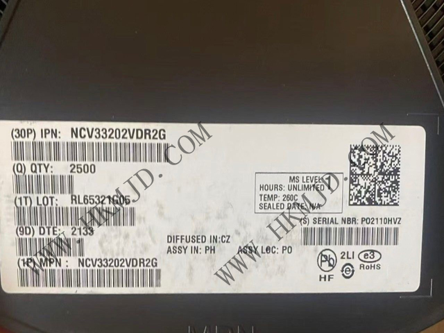 供应原装Op Amps，供应 NCV33202VDR2G (ON) 高输出驱动运算放大器