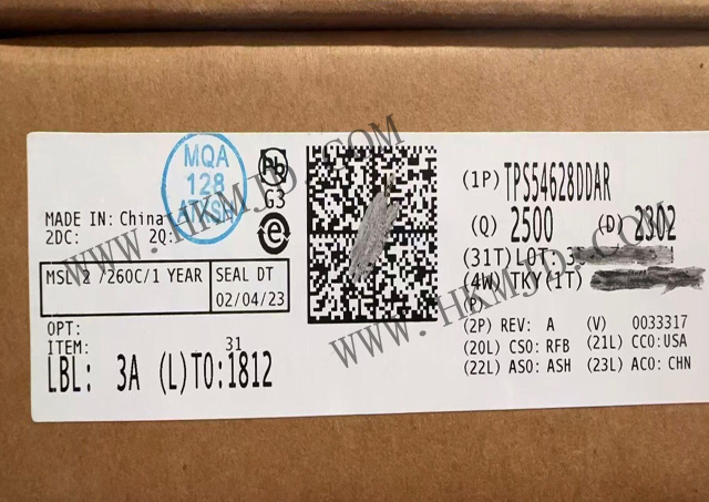 [原装TI 转换器] 供应 TPS54628DDAR 6A，同步降压转换器