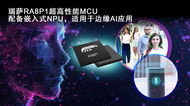 瑞萨电子推出搭载AI加速功能的1GHz微控制器， 树立MCU性能新标杆
