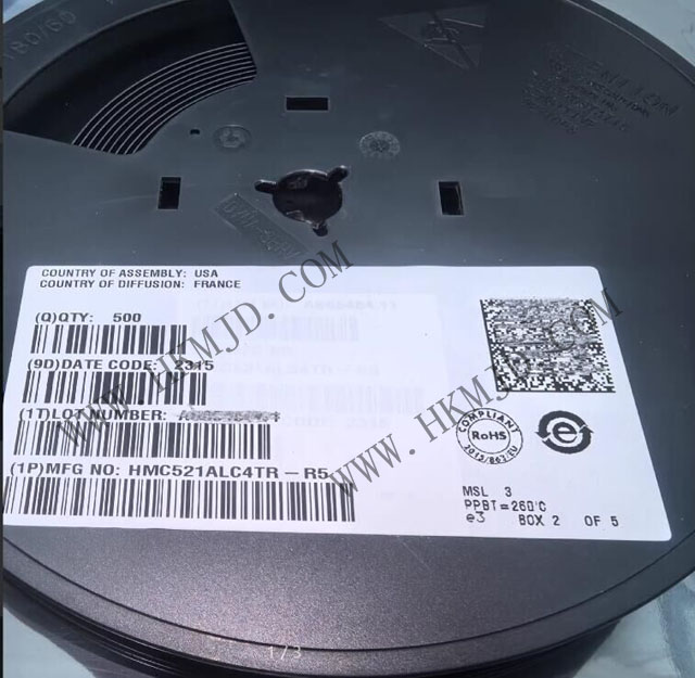 ADI HMC521ALC4TR 8.5 GHz 至 13.5 GHz 砷化镓 MMIC I/Q 混频器