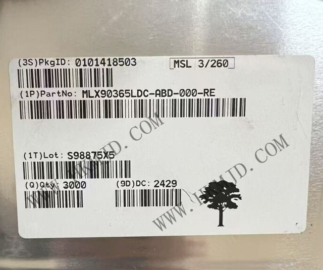 传感器芯片—Melexis MLX90365LDC-ABD-000-RE 三轴位置传感器IC