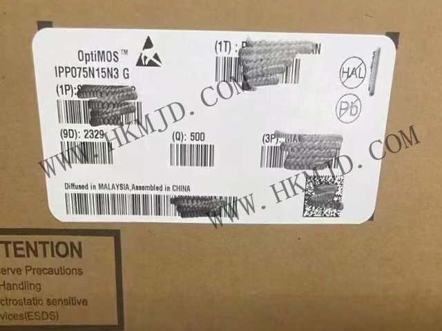 供应OptiMOS™ 3 功率晶体管 IPP075N15N3G MOSFET N-Ch 150V 100A TO220-3