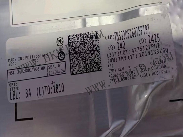 明佳达现货：供应 TI TMS320F28075PTPT - C2000™ 实时微控制器