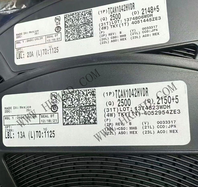 [供应] TCAN1042HVDR (TI) 高速 CAN 收发器，SOIC-8