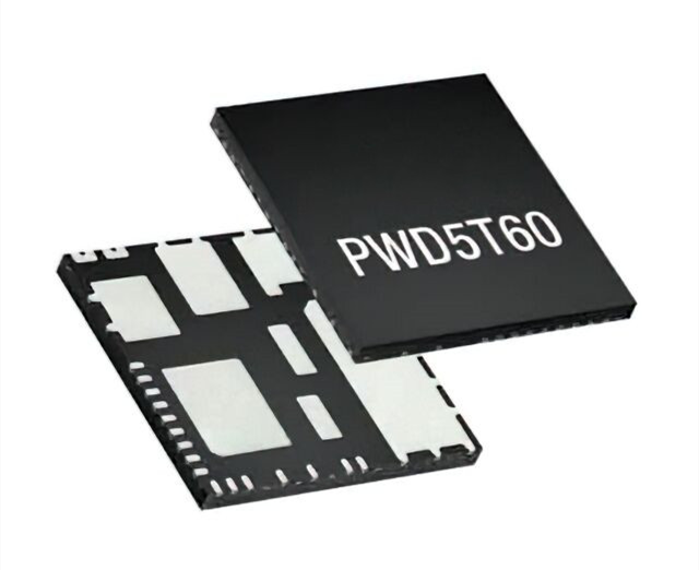 集成500 V功率级的（ST）PWD5T60TR - 三相高密度功率驱动器