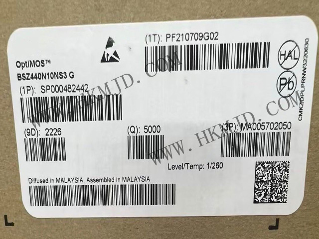 英飞凌功率MOSFET BSZ440N10NS3G OptiMOS™3 功率晶体管，100V