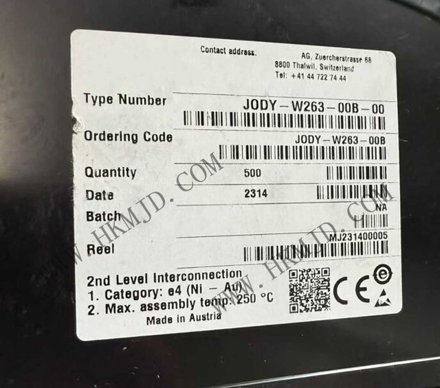 现货供应u-blox 无线模块 JODY-W263-00B 高性能 Wi-Fi/蓝牙双模 RF 收发器模块