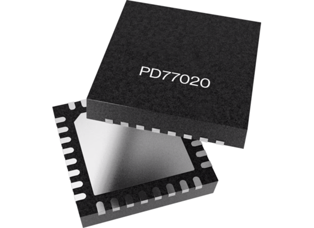 Microchip电源开关 IC - POE / LAN：PD77020-011000 （PoE）电源管理控制器