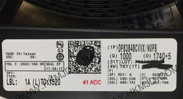 支持 SNI 接口和 JTAG 的 DP83848CVVX 10/100Mbps 以太网 PHY 收发器