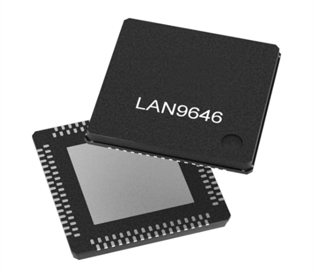LAN9646T-I/MXX 集成托管第2层、六端口千兆位以太网交换机【Microchip 以太网IC】
